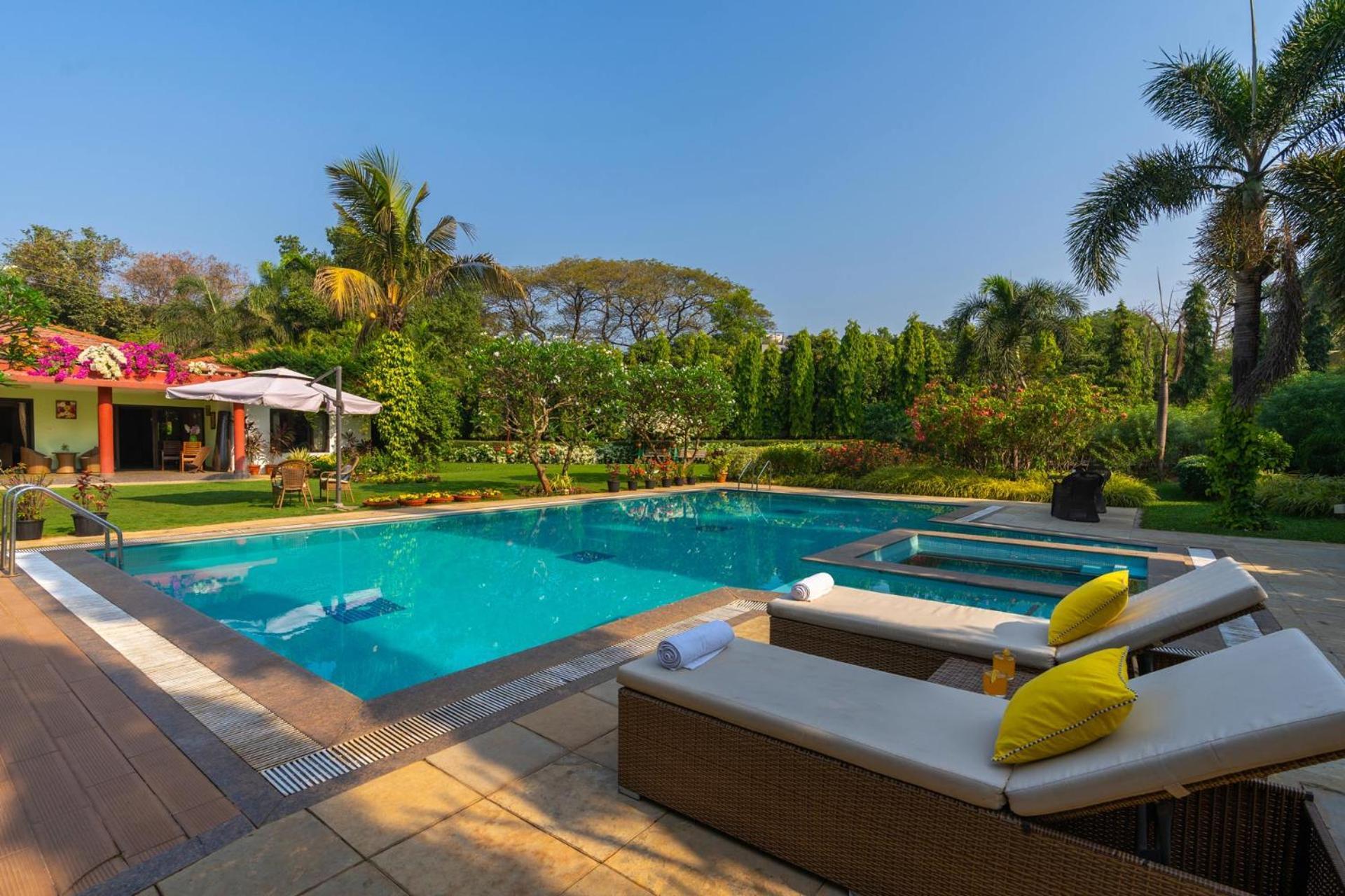 Stayvista At Moksh Villa - Bbq & Jacuzzi Alibaug Eksteriør bilde